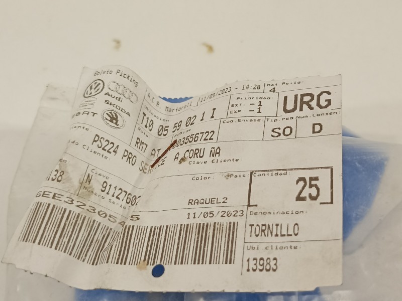 Recambio de no identificado para audi s6 berlina (4f2) 5.2 referencia OEM IAM N91127602  