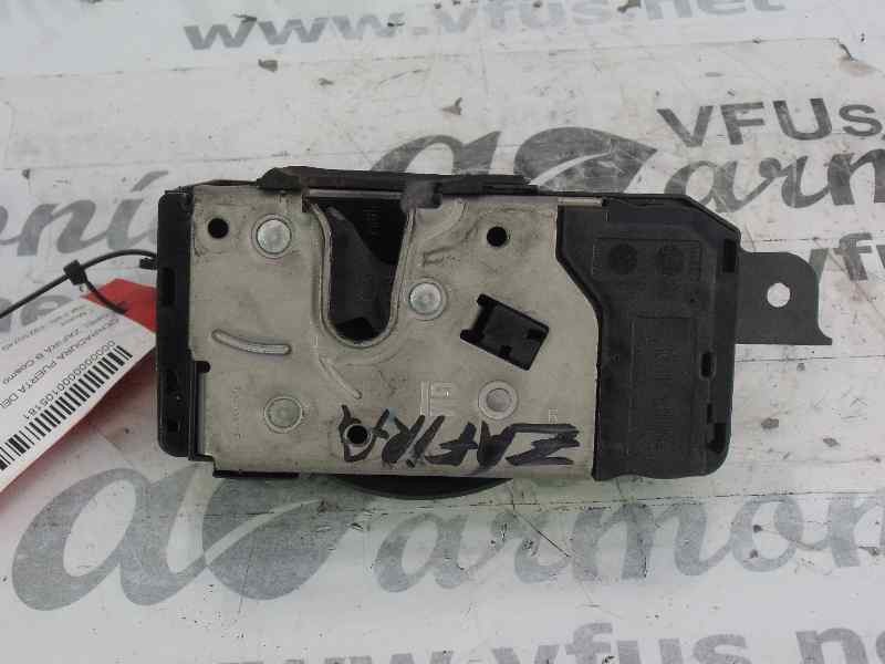 Recambio de cerradura puerta delantera derecha para opel zafira b cosmo referencia OEM IAM 13210749  