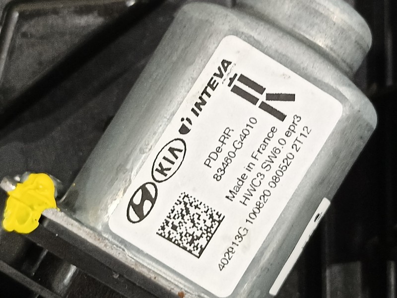 Recambio de elevalunas trasero derecho para hyundai i30 (pd) essence referencia OEM IAM 9360100100 83480G4230 83460G4010