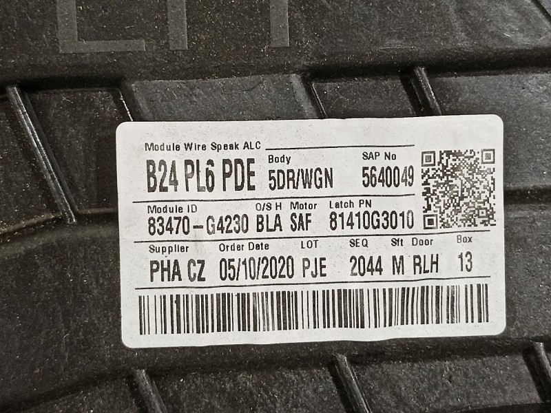 Recambio de elevalunas trasero izquierdo para hyundai i30 (pd) essence referencia OEM IAM 9360000100 83470G4230 83450G4010