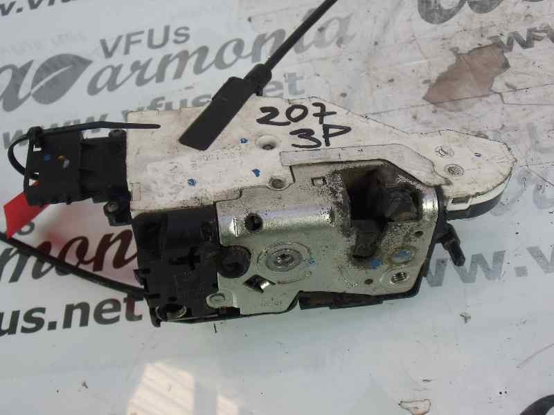 Recambio de cerradura puerta delantera derecha para peugeot 207 premium referencia OEM IAM 24094158  
