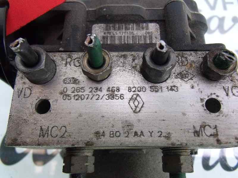 Recambio de abs para renault scenic ii confort dynamique referencia OEM IAM 8200551143 0265950595 0265234468