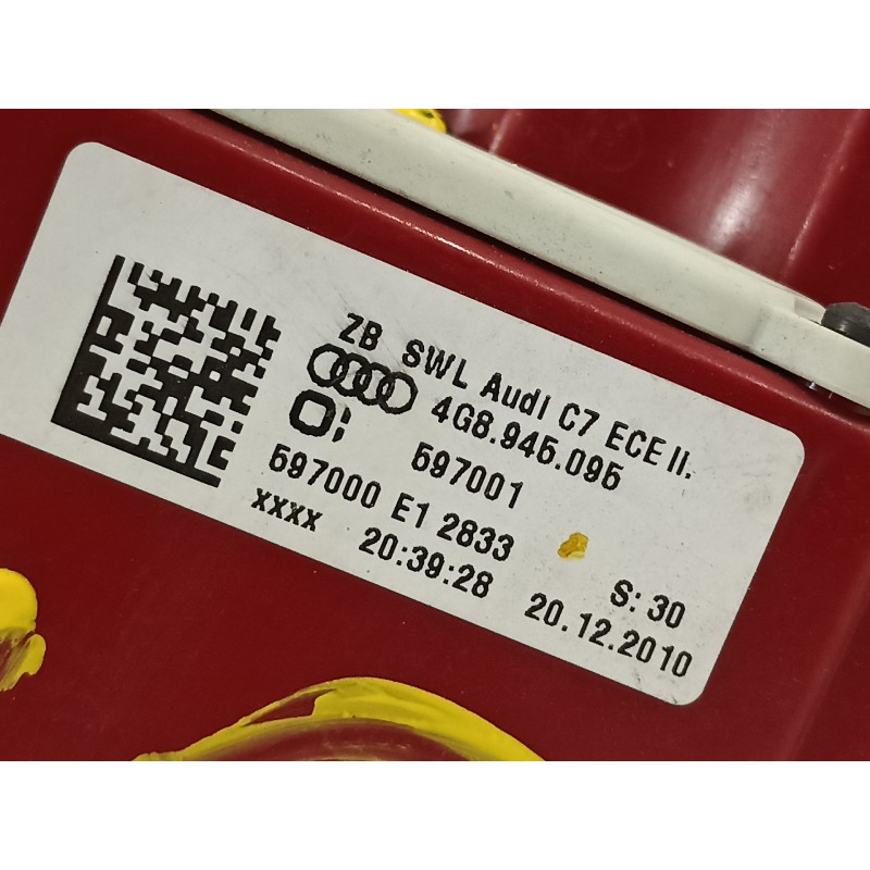 Recambio de piloto trasero izquierdo para audi a7 sportback (4ga) 3.0 tdi quattro referencia OEM IAM 4G8945095  