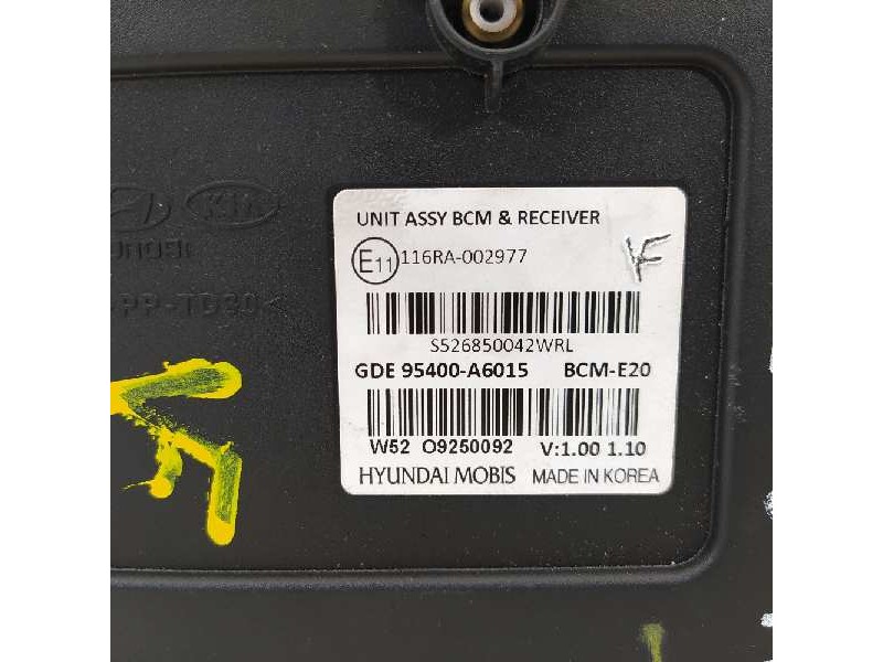 Recambio de modulo electronico para hyundai i30 (gd) referencia OEM IAM 95400A6015 BCME20 