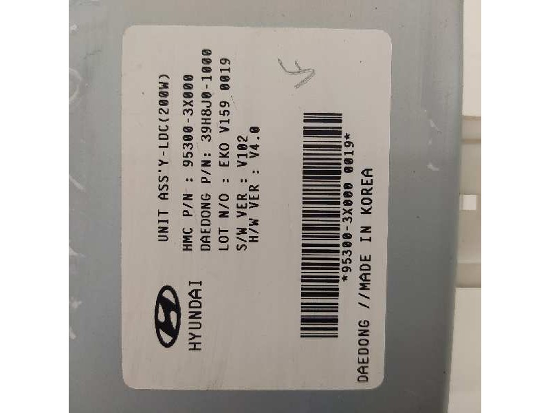 Recambio de modulo electronico para hyundai i30 (gd) referencia OEM IAM 953003X000 39H8J01000 