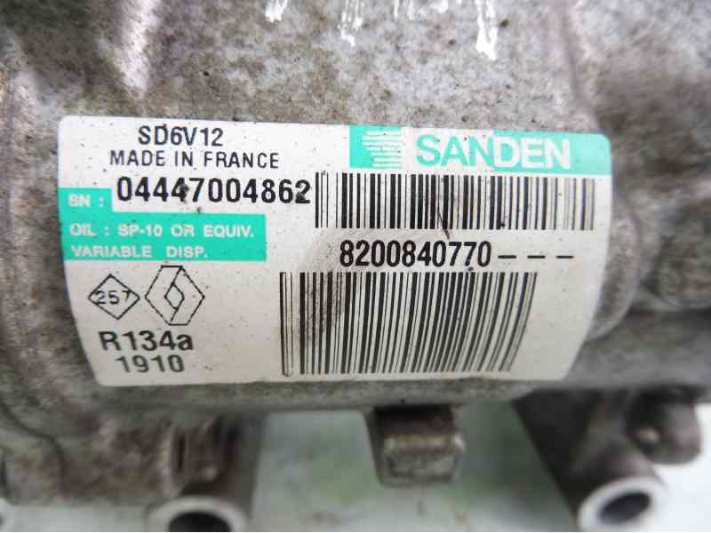 Recambio de compresor aire acondicionado para renault clio ii fase ii (b/cb0) campus referencia OEM IAM 8200840770  