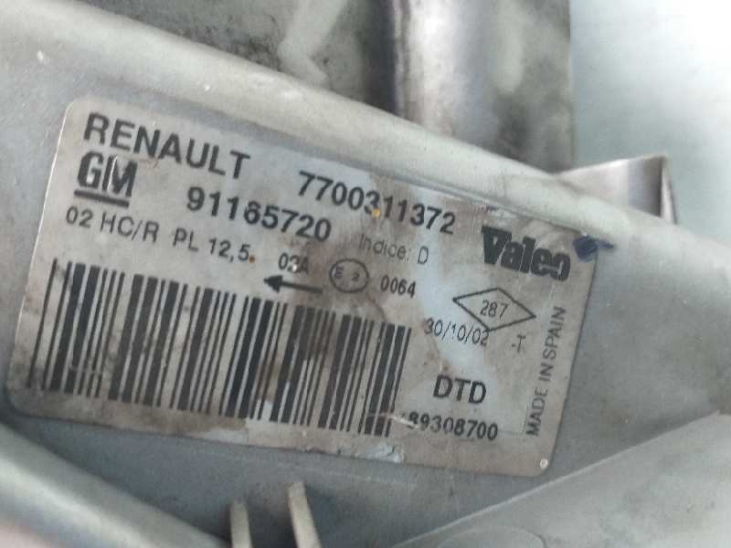 Recambio de faro derecho para renault trafic combi (ab 4.01) passenger authentique combi corto referencia OEM IAM 7700311372 911