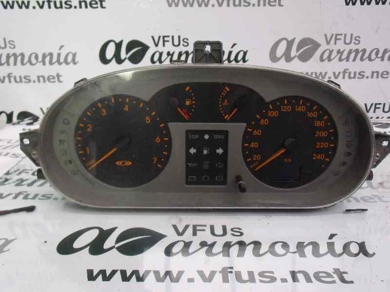 Recambio de cuadro instrumentos para renault scenic rx4 (ja0) 1.9 dci referencia OEM IAM 8200163778 8200038777 