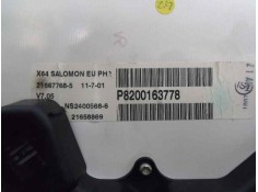 Recambio de cuadro instrumentos para renault scenic rx4 (ja0) 1.9 dci referencia OEM IAM 8200163778 8200038777  2