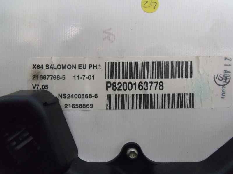 Recambio de cuadro instrumentos para renault scenic rx4 (ja0) 1.9 dci referencia OEM IAM 8200163778 8200038777 
