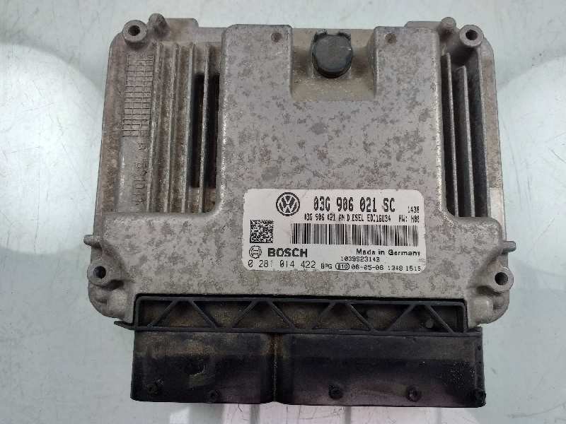 Recambio de centralita motor uce para seat leon (1p1) sport limited referencia OEM IAM 03G906021SC 0281014422 