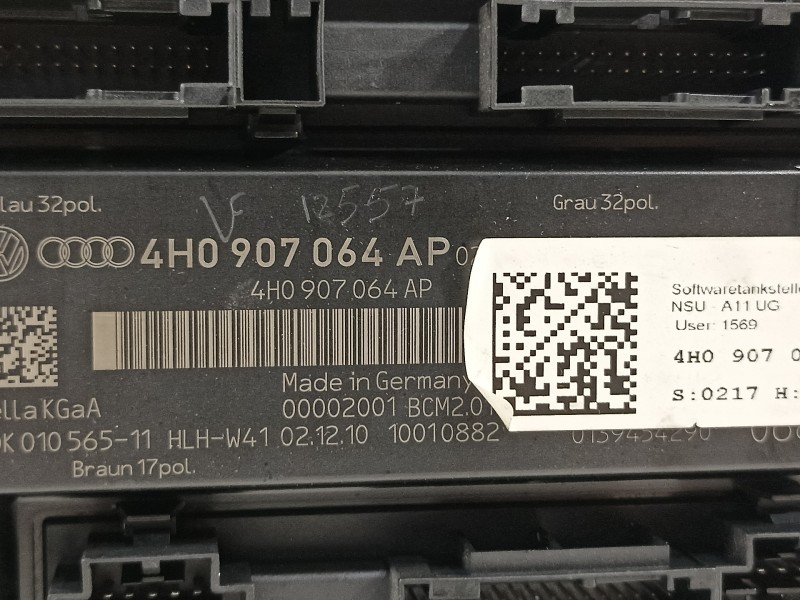 Recambio de modulo electronico para audi a7 sportback (4ga) 3.0 tdi quattro referencia OEM IAM 4H0907064AP  
