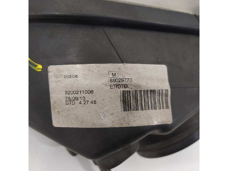 Recambio de faro derecho para dacia logan ambiance referencia OEM IAM 8200211006 89029770 