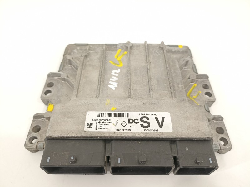 Recambio de centralita motor uce para renault captur limited referencia OEM IAM A2829003600 237101339S 