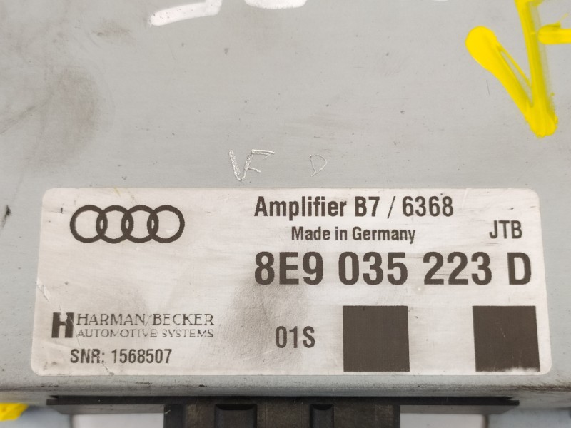 Recambio de modulo electronico para audi a4 avant (8e) 2.0 tdi (dpf) (125kw) referencia OEM IAM 8E9035223D  