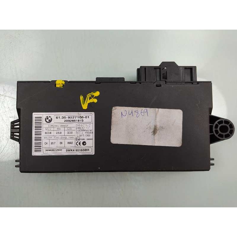 Recambio de modulo electronico para bmw x6 (e71) 3.5d referencia OEM IAM 6135922710601 2092661810 5WK49516BBR