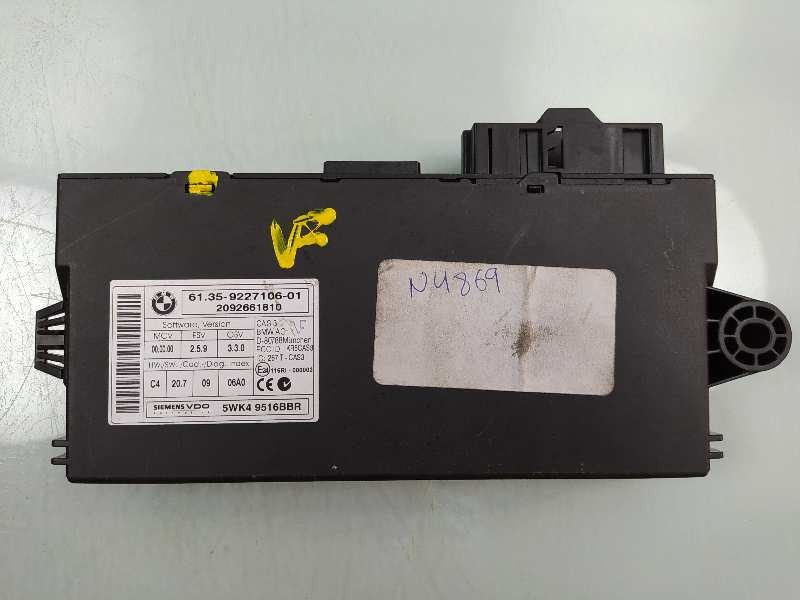 Recambio de modulo electronico para bmw x6 (e71) 3.5d referencia OEM IAM 6135922710601 2092661810 5WK49516BBR