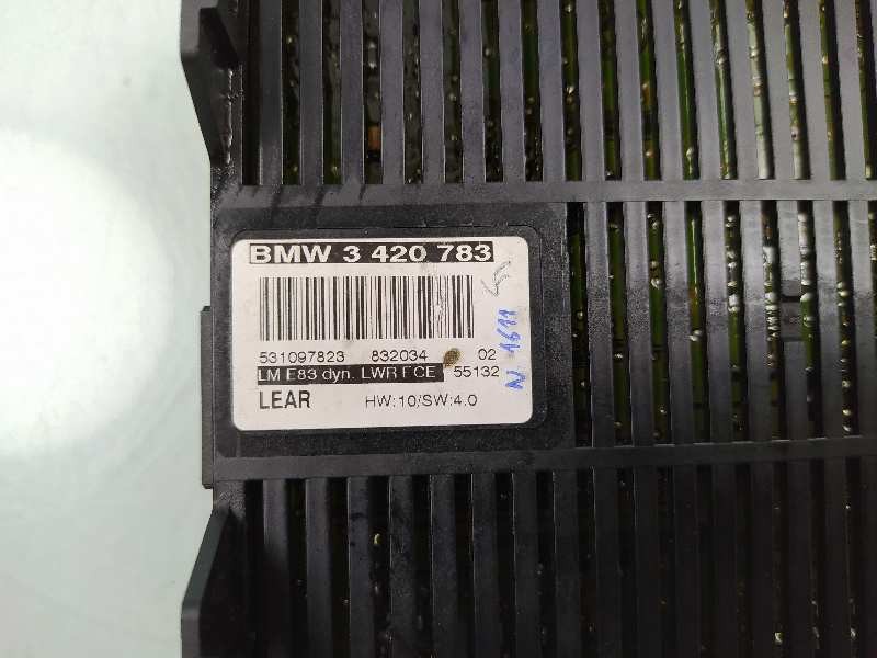 Recambio de centralita luces para bmw x3 (e83) 2.0d referencia OEM IAM 3420783 531097823 