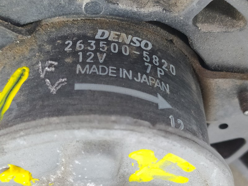 Recambio de electroventilador para suzuki splash a5b gls referencia OEM IAM 2635005820  