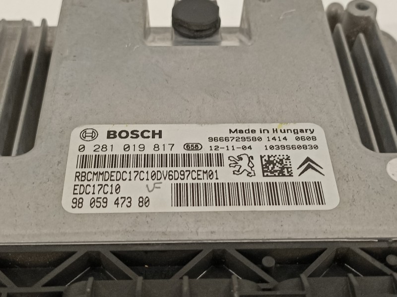 Recambio de centralita motor uce para peugeot 308 access referencia OEM IAM 9805947380 281019817 