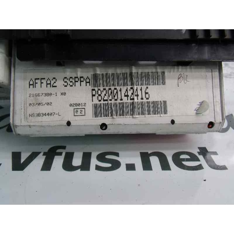 Recambio de pantalla multifuncion para renault scenic (ja..) 1.9 dci authentique referencia OEM IAM 8200142416  