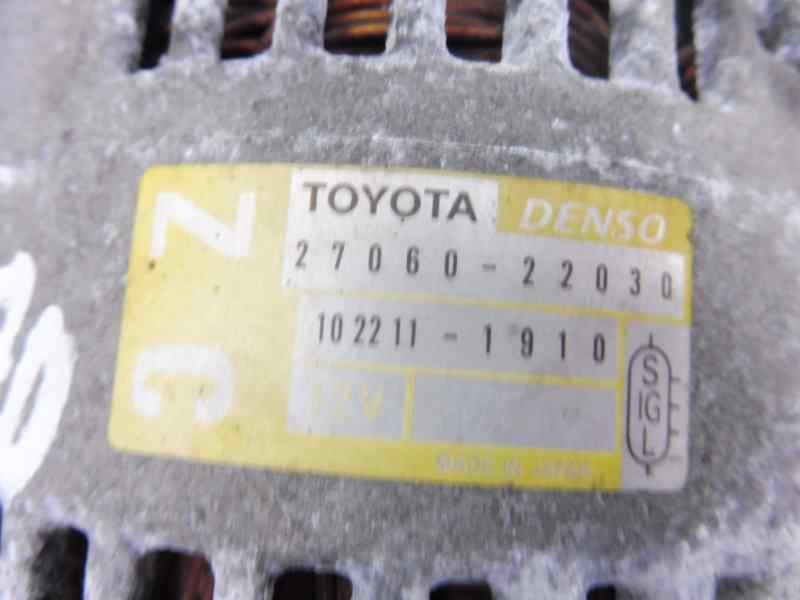 Recambio de alternador para toyota corolla (e12) 1.6 linea terra sedán referencia OEM IAM 2706022030 1022111910 
