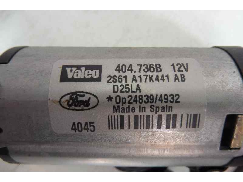 Recambio de motor limpia trasero para ford fiesta (cbk) sport referencia OEM IAM 2S61A17K441AB 404736B 