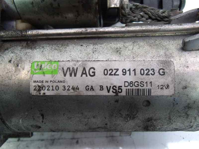 Recambio de motor arranque para audi a3 cabriolet (8p) ambition referencia OEM IAM 02Z911023G D6GS11 