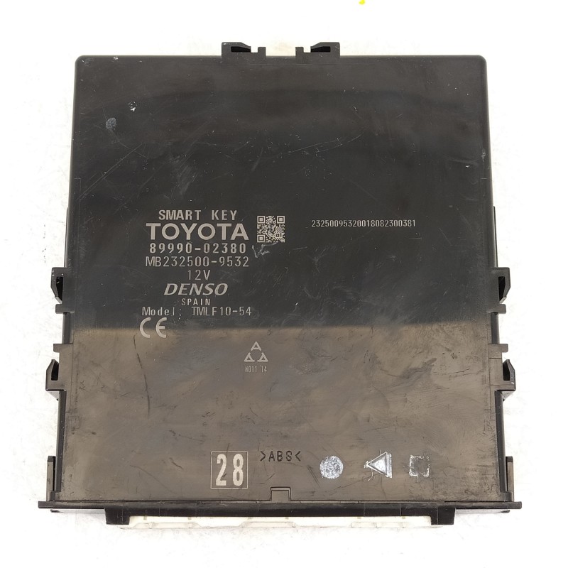 Recambio de modulo electronico para toyota auris hybrid active business plus referencia OEM IAM 8999002380  