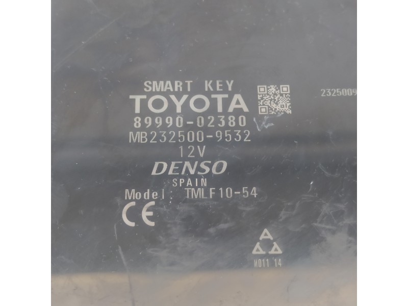 Recambio de modulo electronico para toyota auris hybrid active business plus referencia OEM IAM 8999002380  