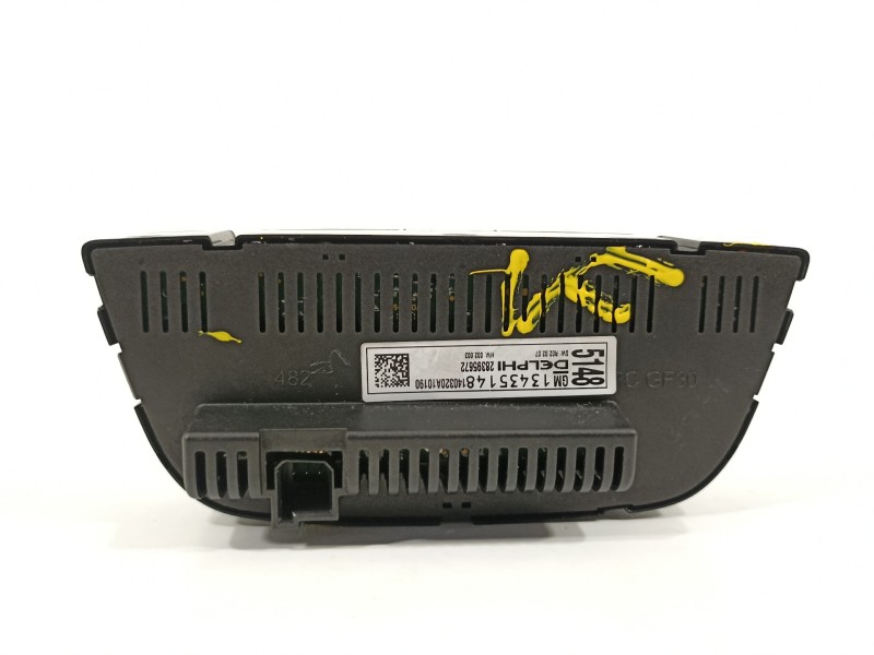 Recambio de mando climatizador para opel astra j sports tourer selective referencia OEM IAM 13435148  
