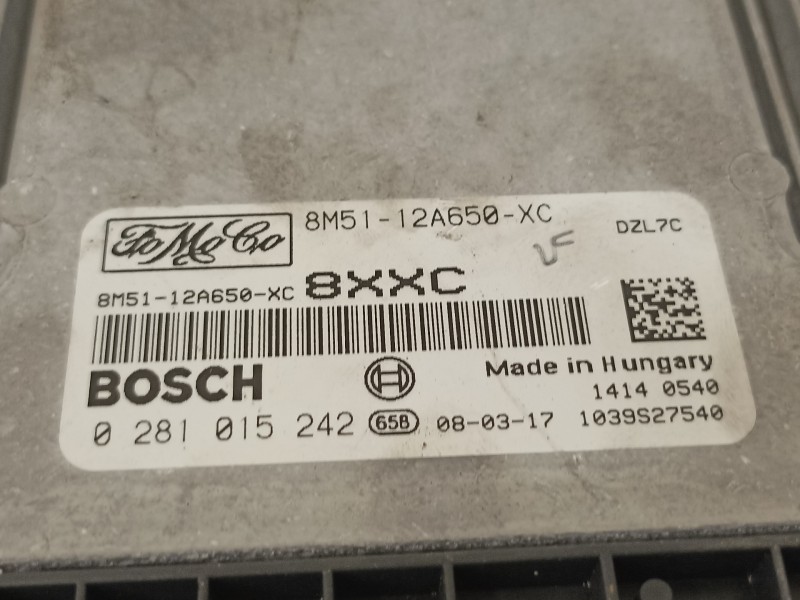 Recambio de centralita motor uce para ford focus lim. (cb4) trend referencia OEM IAM 8M5112A650XC 281015242 