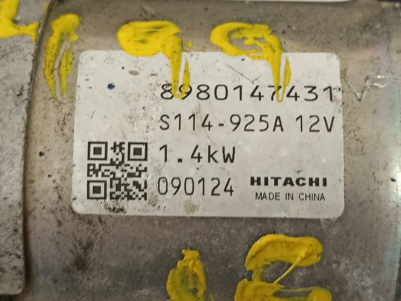 Recambio de motor arranque para opel astra h ber. cosmo referencia OEM IAM 8980147431 090124 