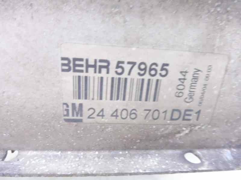 Recambio de intercooler para opel zafira a design edition referencia OEM IAM 24406701 57965 
