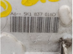 Recambio de cerradura puerta delantera derecha para volkswagen golf vii lim. sport bluemotion referencia OEM IAM 5K1837016D   2