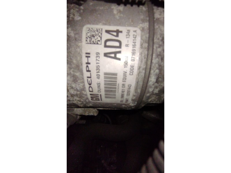 Recambio de compresor aire acondicionado para opel astra h ber. cosmo referencia OEM IAM 13297443  