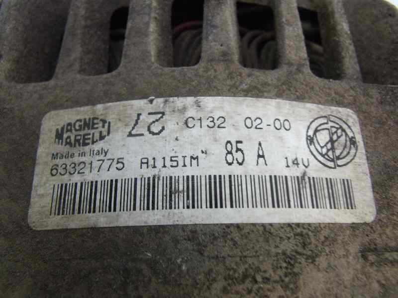 Recambio de alternador para fiat punto berlina (188) referencia OEM IAM 63321775 DRA0007 