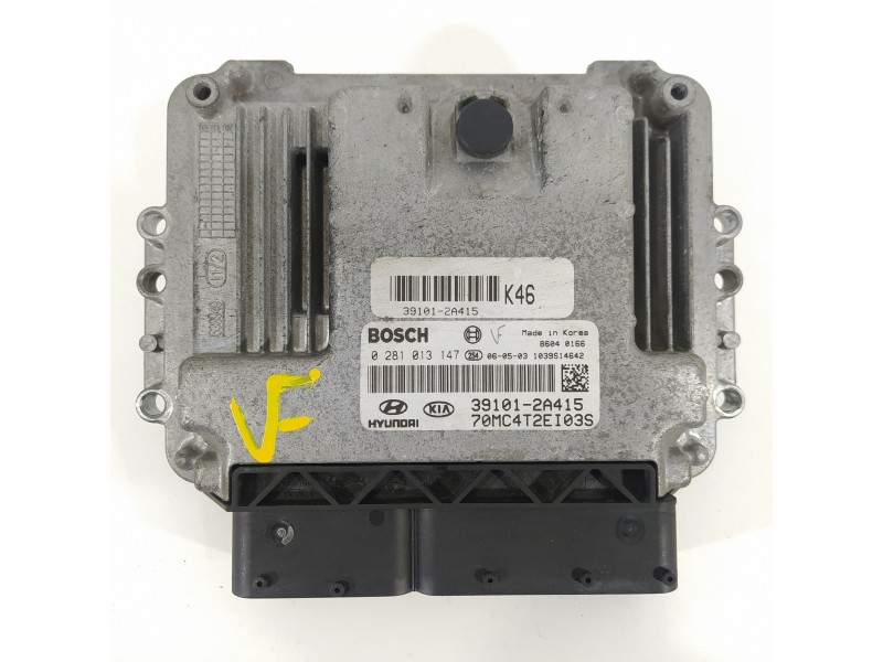 Recambio de centralita motor uce para hyundai accent (mc) gl referencia OEM IAM 391012A415 0281013147 70MC4T2EI03S
