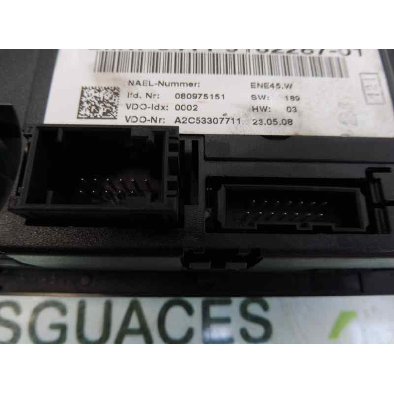 Recambio de mando climatizador para bmw serie 1 berlina (e81/e87) 118d referencia OEM IAM 64119182287 08097551 A2C53307711