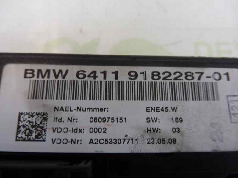 Recambio de mando climatizador para bmw serie 1 berlina (e81/e87) 118d referencia OEM IAM 64119182287 08097551 A2C53307711