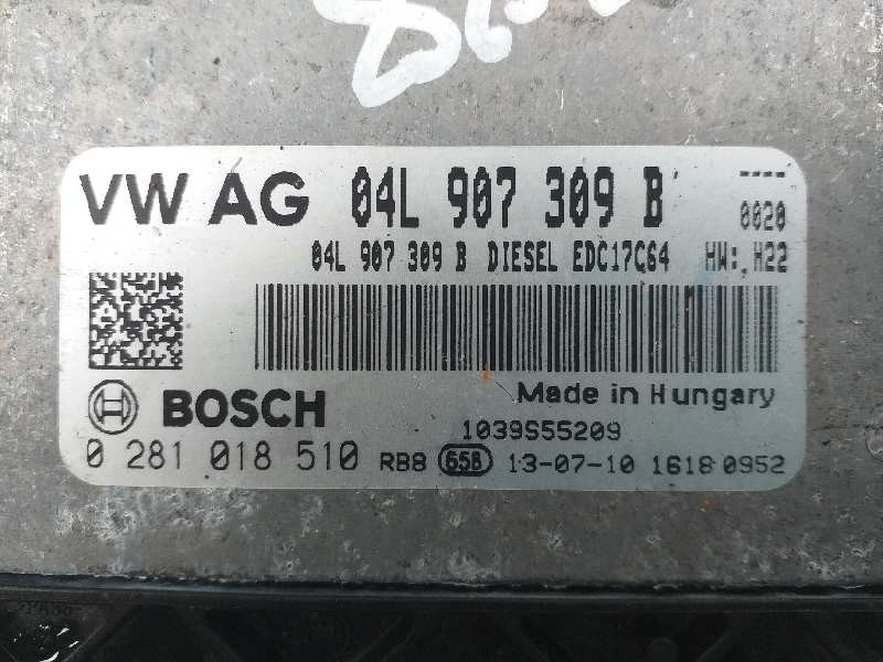 Recambio de centralita motor uce para volkswagen golf vii lim. edition bluemotion referencia OEM IAM 04L907309B 0281018510 