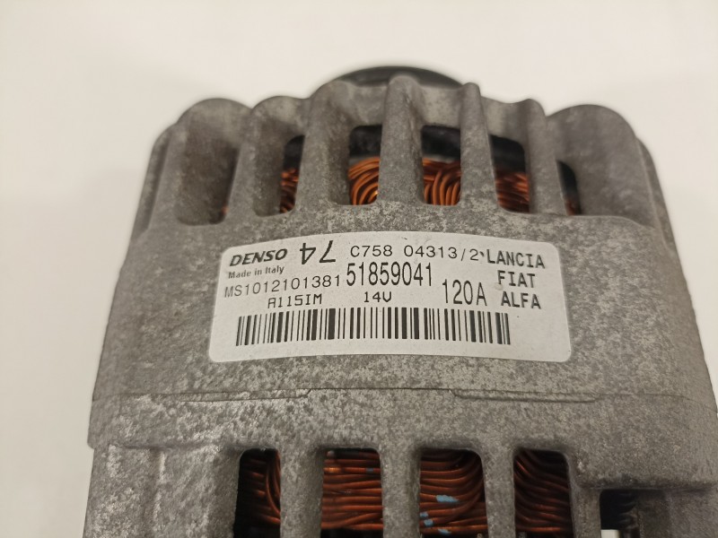 Recambio de alternador para ford ka (ccu) titanium+ referencia OEM IAM 51859041  