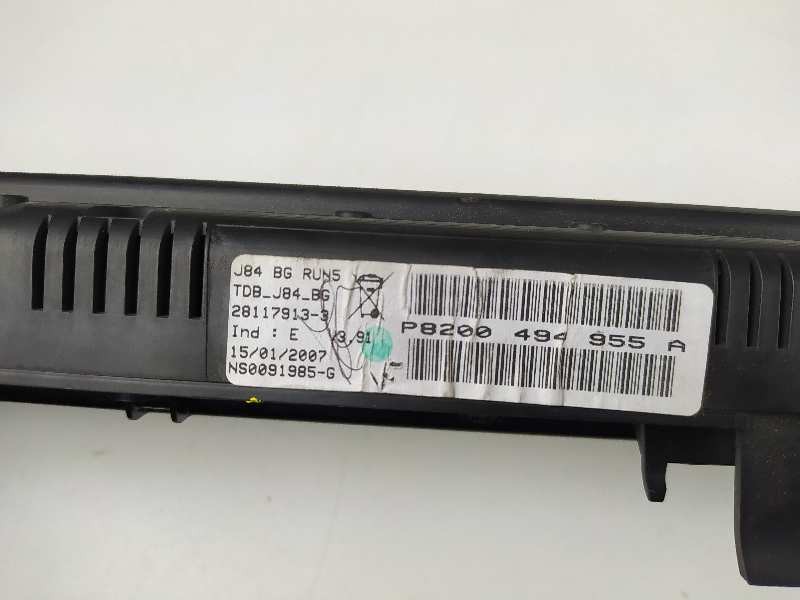 Recambio de cuadro instrumentos para renault scenic ii 1.5 dci diesel referencia OEM IAM 8200494955A  