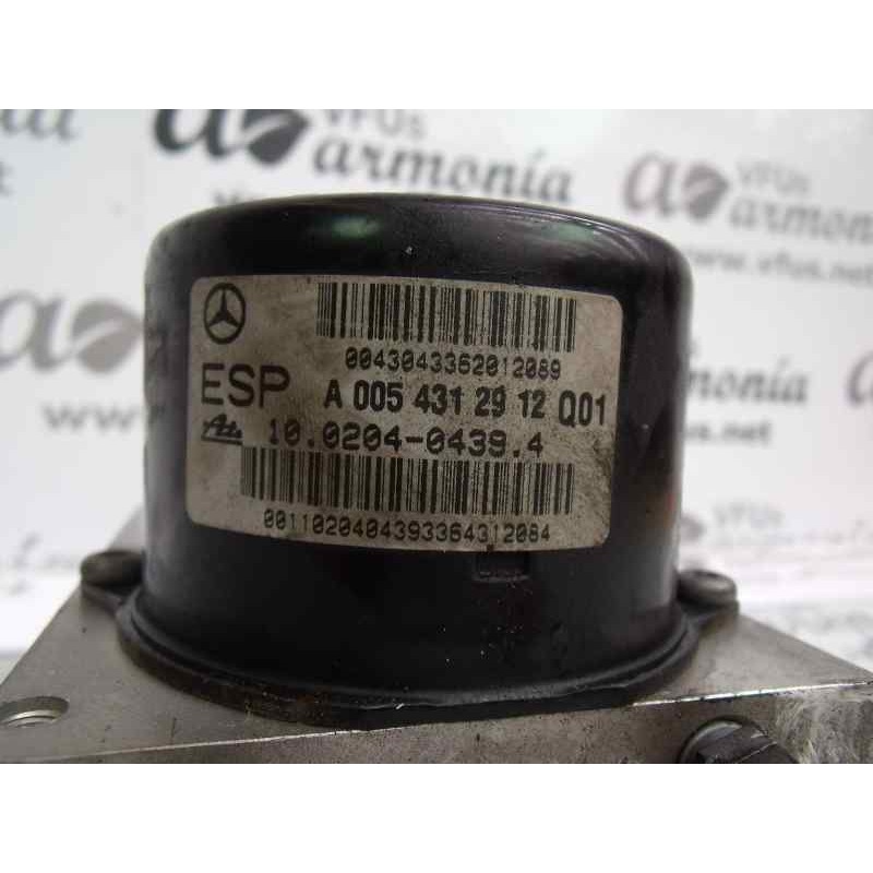 Recambio de abs para mercedes-benz clase clk (w209) coupe 270 cdi (209.316) referencia OEM IAM A0054312912 10020404394 