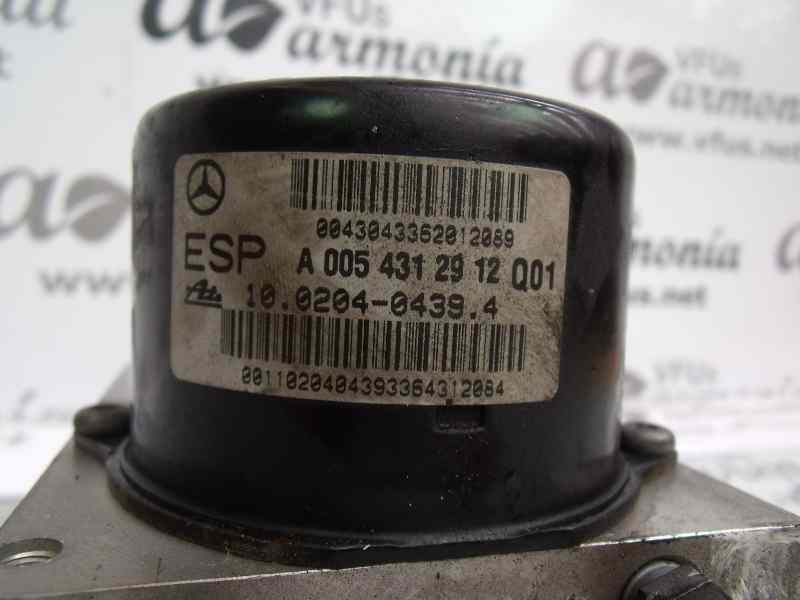 Recambio de abs para mercedes-benz clase clk (w209) coupe 270 cdi (209.316) referencia OEM IAM A0054312912 10020404394 