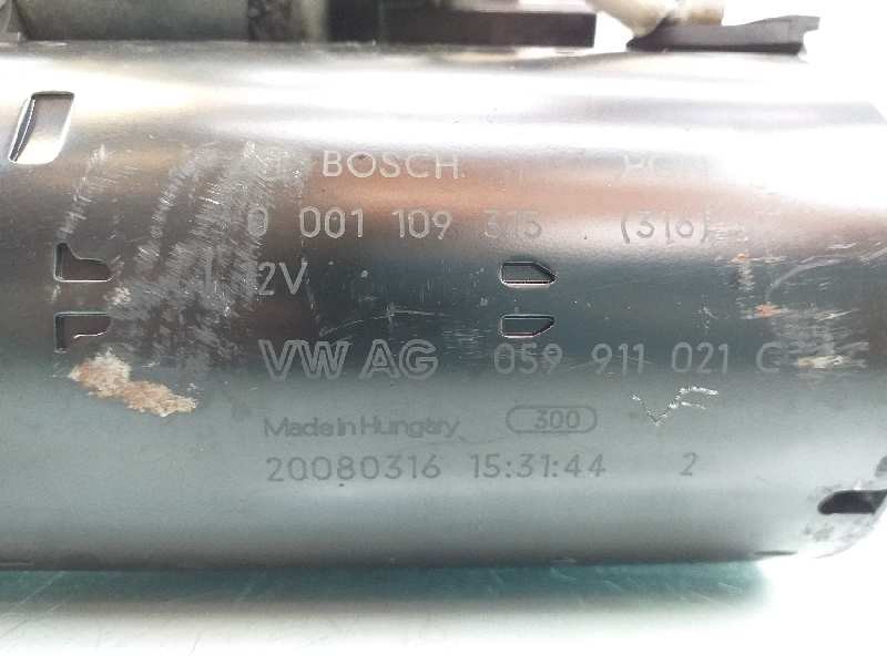 Recambio de motor arranque para audi a4 avant (8k5) (2008) básico quattro referencia OEM IAM 059911021C 001109315 