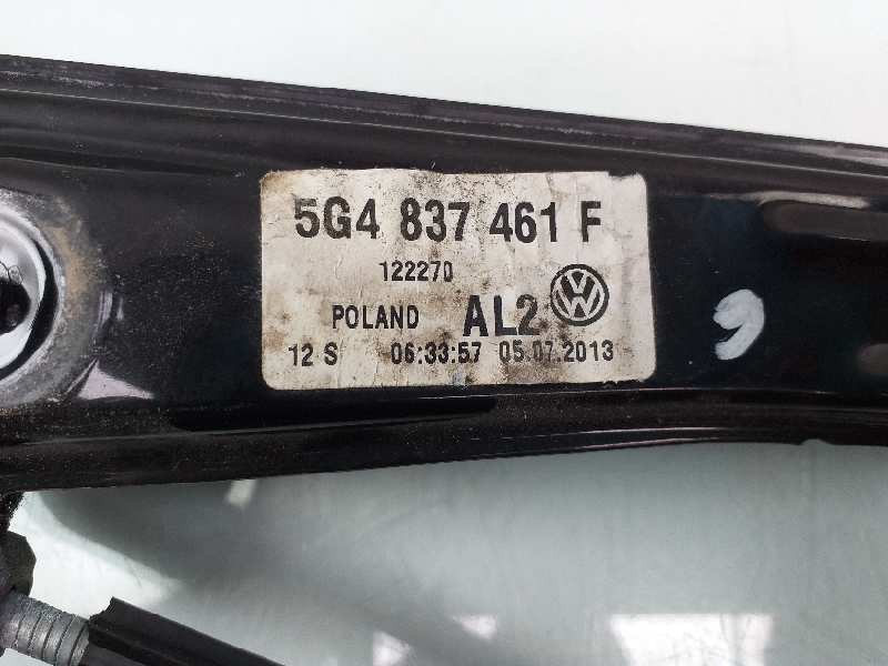 Recambio de elevalunas delantero izquierdo para volkswagen golf vii lim. edition bluemotion referencia OEM IAM 5G4837461F 5Q0959