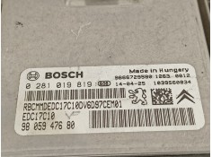Recambio de centralita motor uce para citroën c3 collection referencia OEM IAM 9805947680   2