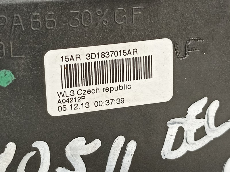 Recambio de cerradura puerta delantera izquierda para volkswagen caddy ka/kb (2c) comfortline bluemotion referencia OEM IAM 3D18