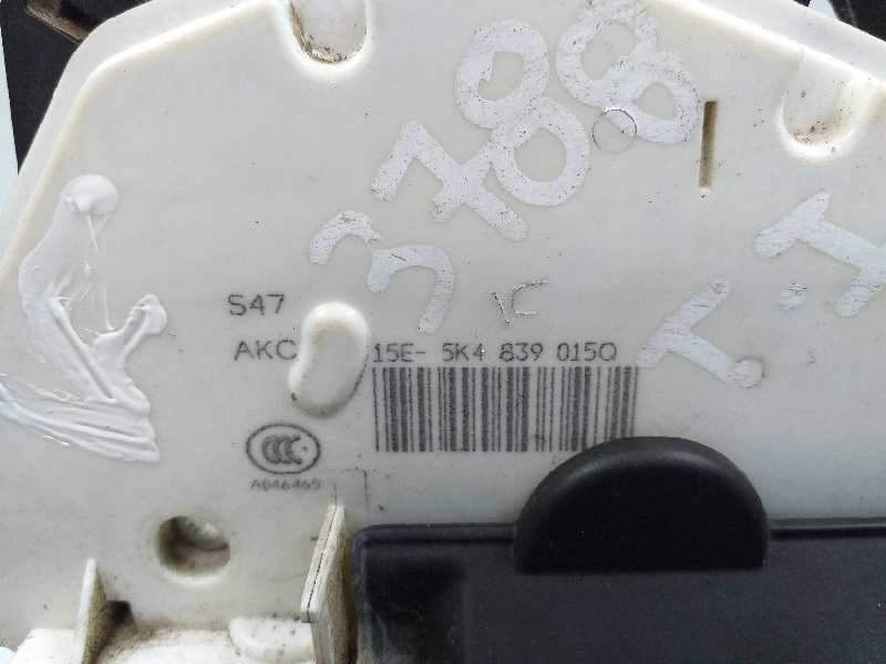 Recambio de cerradura puerta trasera izquierda para volkswagen golf vii lim. edition bluemotion referencia OEM IAM 5K4839015Q  